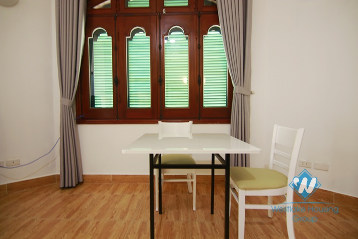 New studio for rent in Xuan Dieu street, Tay Ho district, Hanoi